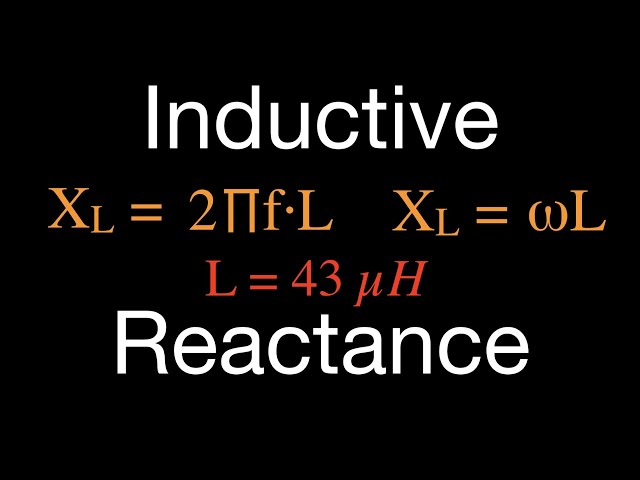 RLC Circuits (2 of 19), How to Calculate Inductive Reactance