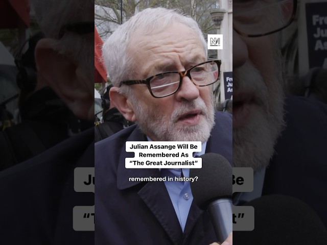 Jeremy Corbyn Praises Julian Assange