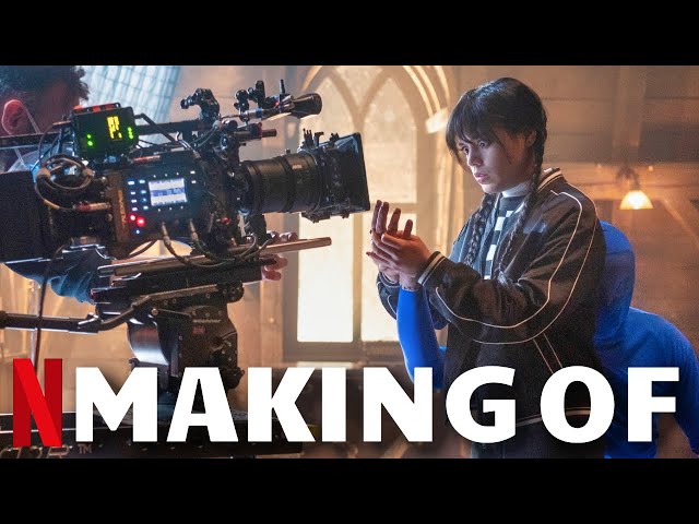 Making Of WEDNESDAY Part 2 - Best Of Behind The Scenes & On Set Bloopers With Jenna Ortega | Netflix