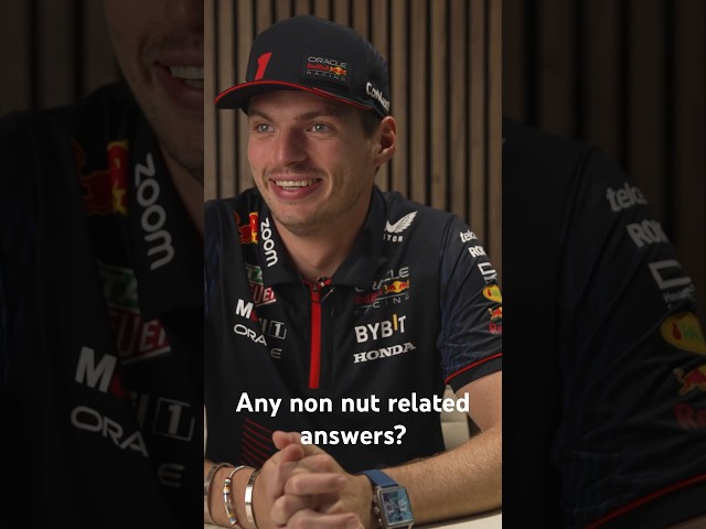 Most challenging part of a pitch black pit stop? 🤣 full video via our channel  #f1 #maxverstappen