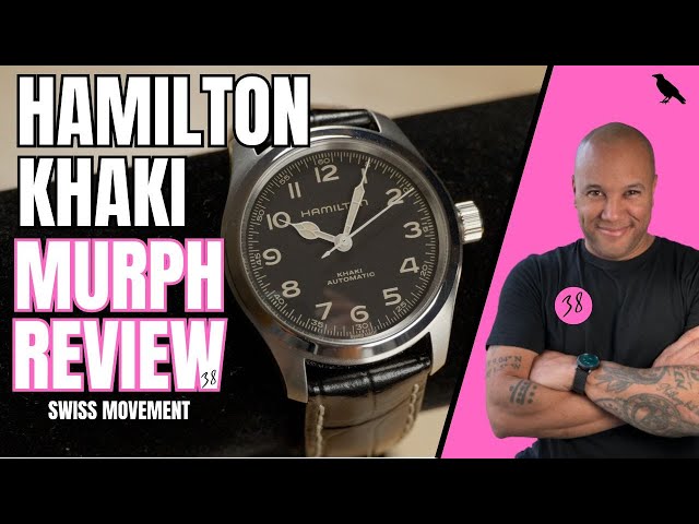 THE MURPH 38mm Hamilton Khaki Auto. Watch Review| Best field watch smaller wrists| Ref: H704050730
