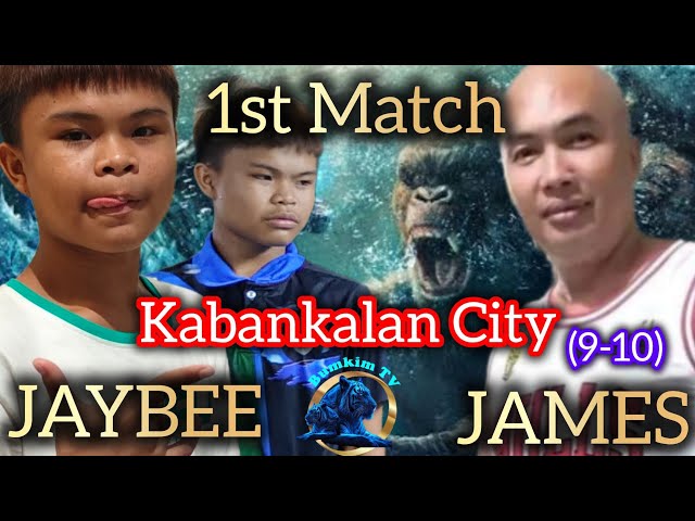 JAYBEE 🆚  JAMES Ten Ball, Money Game.AT KABANKALAN CITY