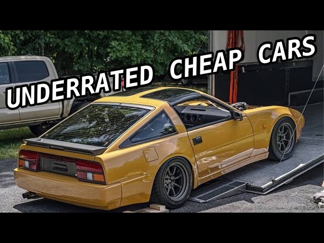 Top 10 Most UNDERRATED Sports Cars Under $10k!!