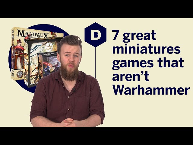 7 Great miniatures games that aren't WARHAMMER