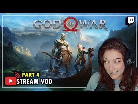 God of War playthrough (first time + PC port) PART 4 | Kruzadar LIVE Stream