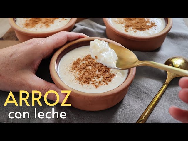 CREAMY SPANISH RICE PUDDING - Arroz con Leche recipe (from a Spaniard!)