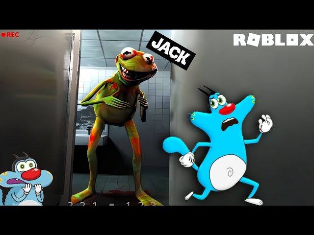 Roblox Oggy, Jack & Chop Escape From Evil Frog Hindi | Oggy Daddy Gaming | Oggy Jack Chop Game Hindi