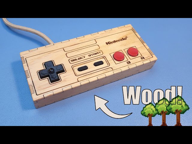 I Made a Nintendo Controller out of Wood