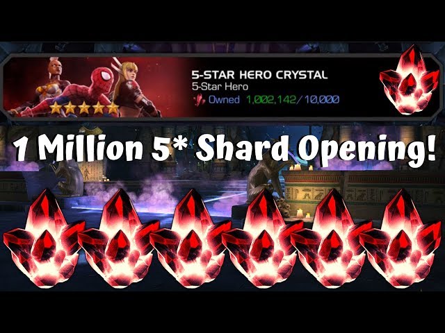 1 Million 5* Shard Crystal Opening!!! SeveredSynapse OMNI! - Marvel Contest of Champions