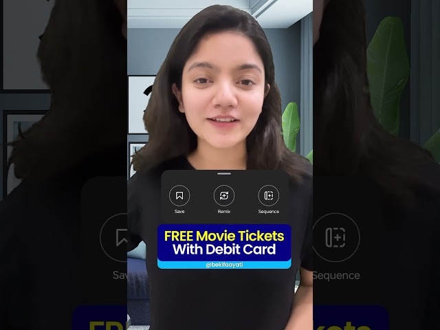 FREE Movie Ticket with YOUR Debit Card
