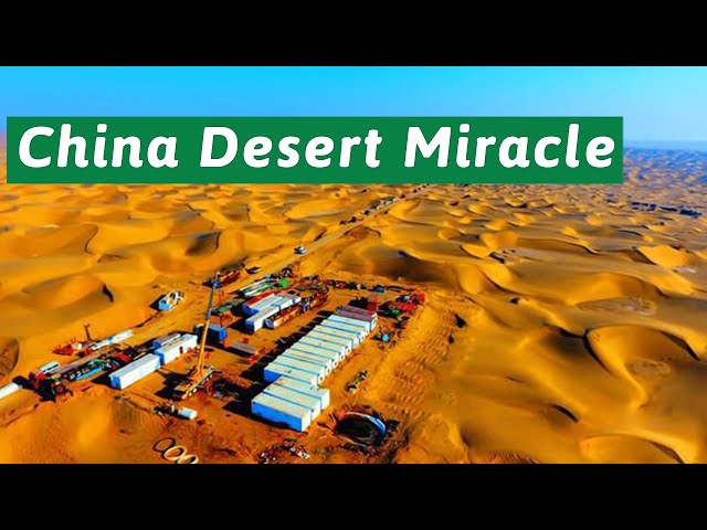 China shocked the world with these four desert megaprojects!