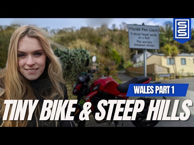 Tiny Bike vs. Steepest Street in the World