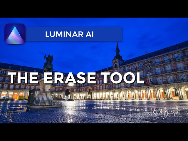 The Erase Tool - Luminar AI (Pre-Release)