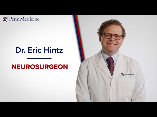 Meet Dr. Eric Hintz, Neurosurgeon