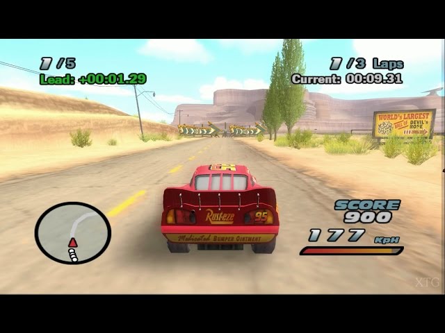 Cars PS2 Gameplay HD (PCSX2)
