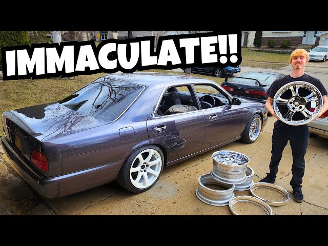 Nissan Gloria is Near Completion! + How to Build 3 Piece Wheels