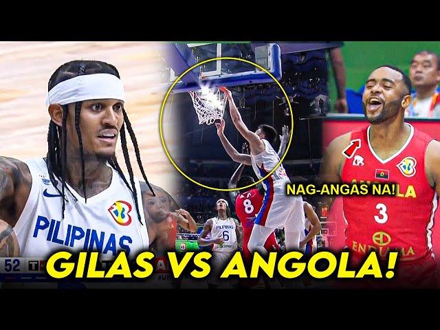 GILAS PILIPINAS VS ANGOLA! RHENZ ABANDO Pakitang Gilas | Mahaba na Playing Time ni KAI!