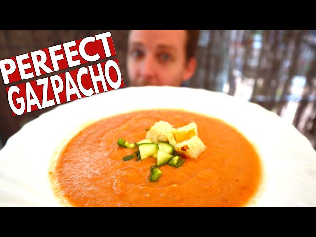 How to Make The Best Gazpacho 🍅