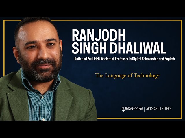 The Language of Technology – Ranjodh Singh Dhaliwal