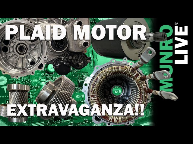 Tesla Model S Plaid Motor EXTRAVAGANZA!!
