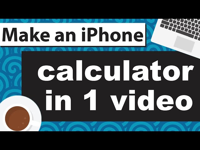 How to Make an iPhone App : iPhone Calculator