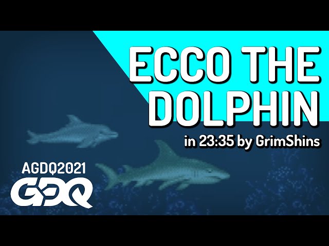 Ecco the Dolphin by GrimShins in 23:35 - Awesome Games Done Quick 2021 Online