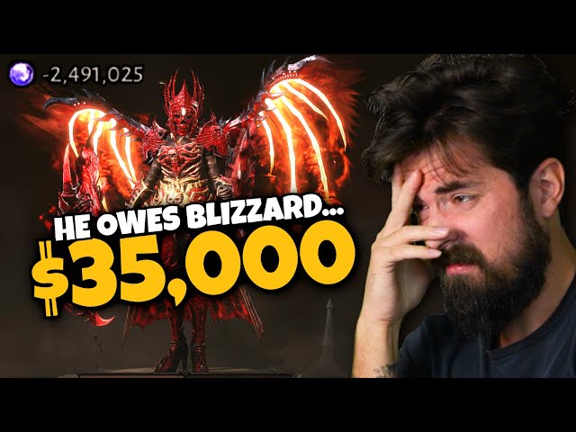 Diablo Immortal Player $35,000 In Debt To Blizzard