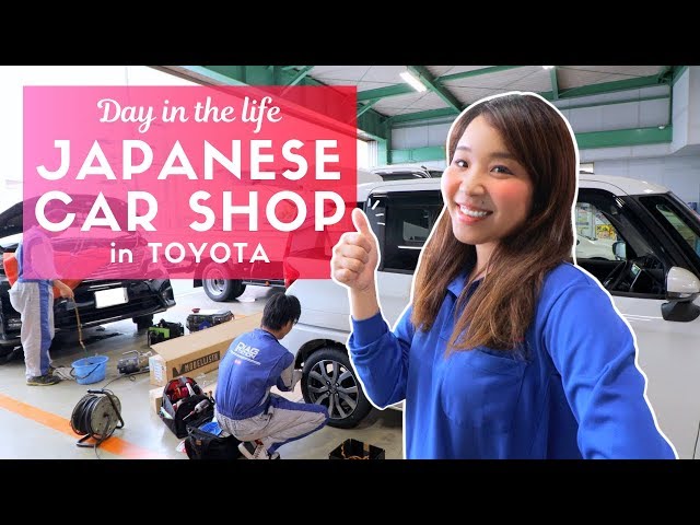 Day in the Life of a Japanese Car Repair Worker in Toyota