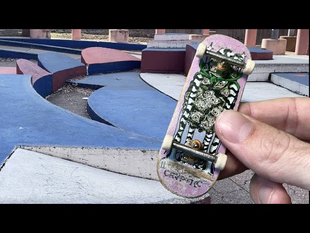 Street Fingerboarding Vlog: Insane Spots!