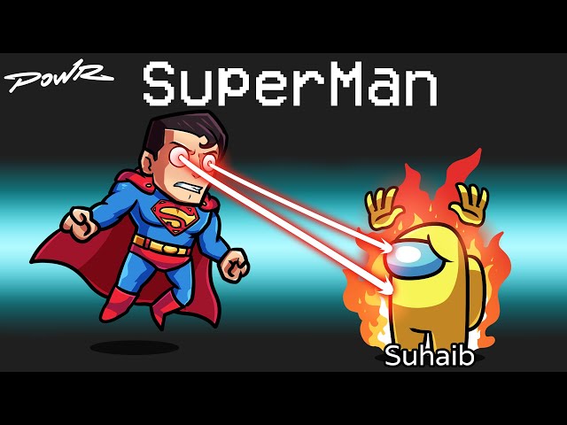 امونج اس طور سوبر مان مع اليوتيوبرز ! 🔥😱 - Among Us Super Man