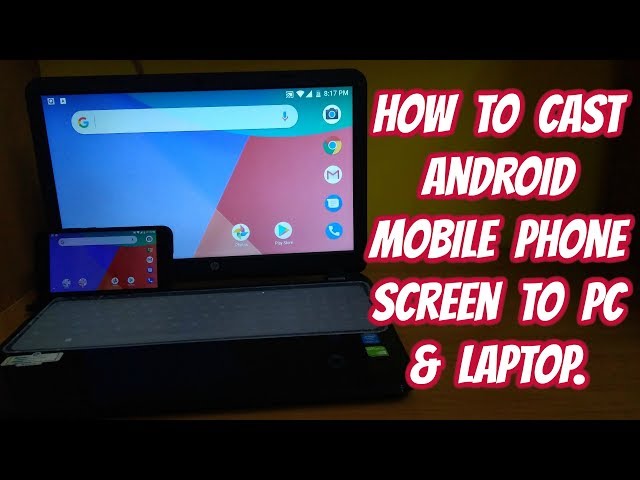 How To CAST Android Mobile Phone Screen to PC & Laptop.