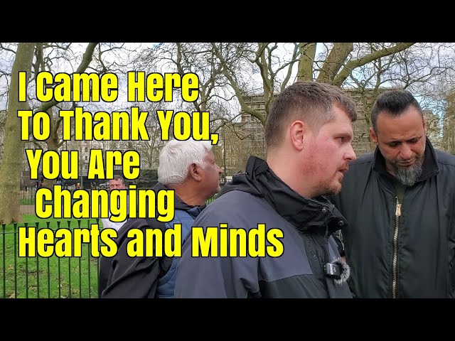 Speakers Corner - A Man Said His Son Nearly Became Muslim, But Bob's Videos Made Him Christian