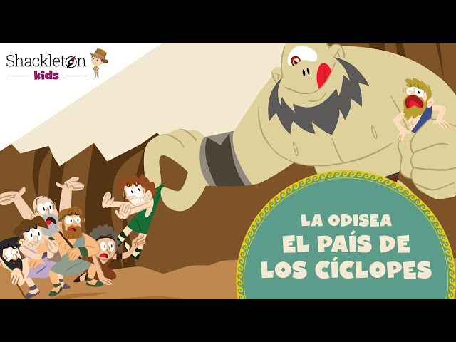 La Odisea. 2/7 El país de los cíclopes | Mitología para niños | Shackleton Kids
