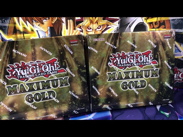 Yu-Gi-Oh! Maximum Gold Box Openings!! Great OLD SCHOOL Pulls!!