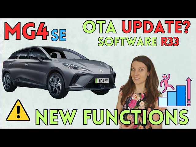 MG4 SE Software Update: Issues Fixed & New Features in R33 (But Wait...!)