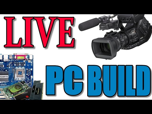 LIVE! Part 2: My crazy $4,300 over-the-top and completely unnecessary gaming computer build!
