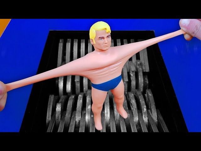 Shredding Stretch Armstrong | Best Experiments and Tests