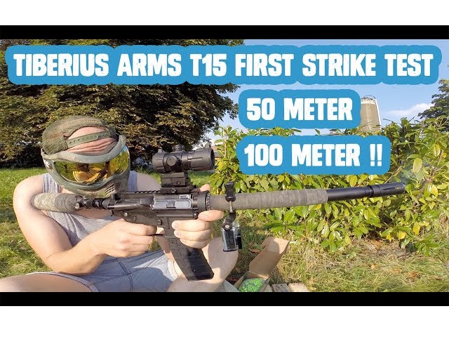 Tiberius Arms T15 - First Strike Test - 100m Distanzschießen(german)