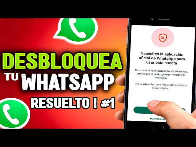 You need the official WhatsApp application to use this account|FAST solution| 2024-2025-2026 #1