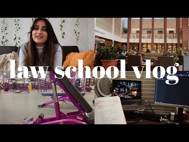 a *realistic* day in my life as a law student [law school vlog]