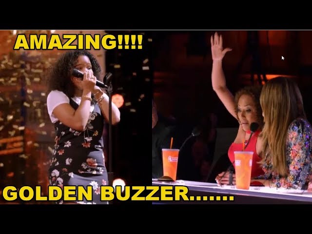 America's Got Talent 2018 [WOW]  "GOLDEN BUZZER AGAIN!!" Amanda Mena has an Amazing Voice! Agt 2018.