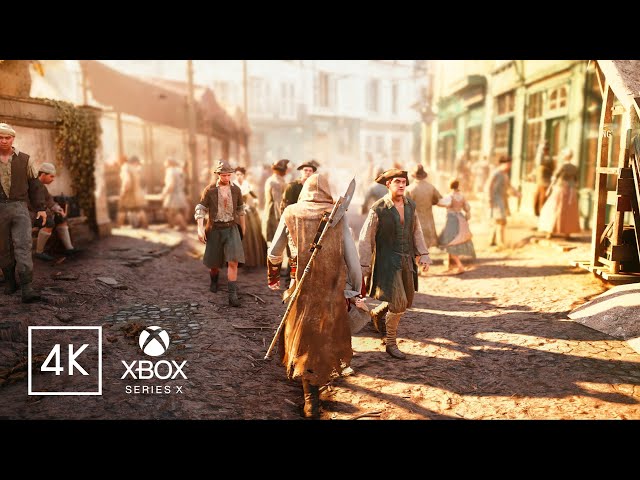 Assassin's Creed Unity Remastered | Xbox Series X Graphics with DirectX Ray Tracing Technology