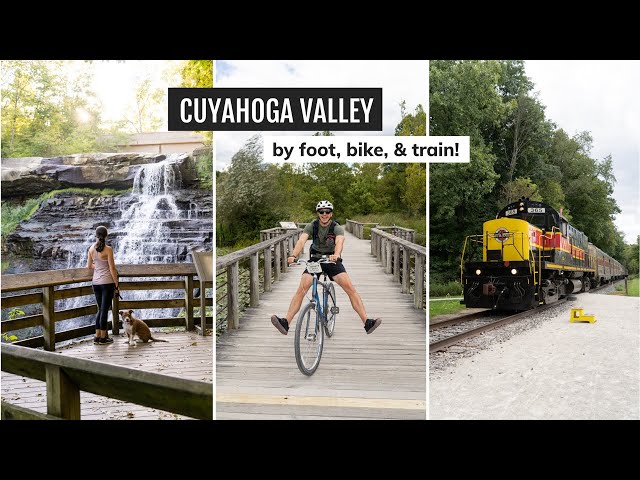 Exploring Cuyahoga Valley National Park (Ohio) by foot, bike, & train! 🚴🏻🚂