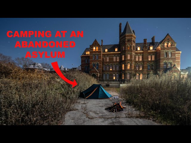 We Camped at a Haunted Abandoned Asylum - You Won’t Believe What Happened!