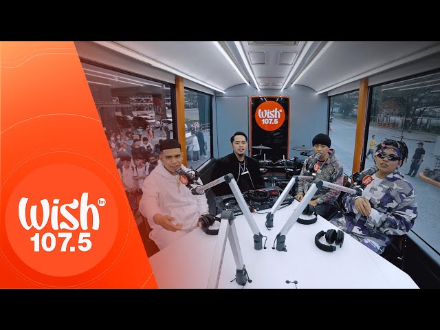 O $IDE MAFIA  x BRGR performs "Get Low" LIVE on Wish 107.5 Bus