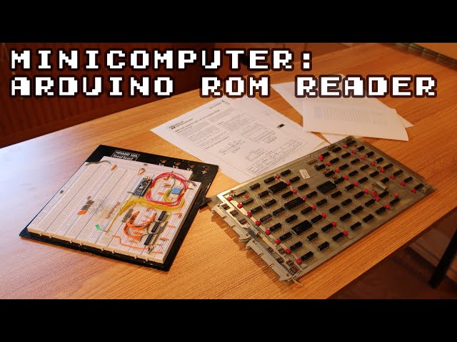 Minicomputer Part 5: Building an Arduino ROM Reader