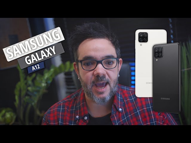 Samsung Galaxy A12. Dicker Akku für einen schmalen Taler. Deutsch