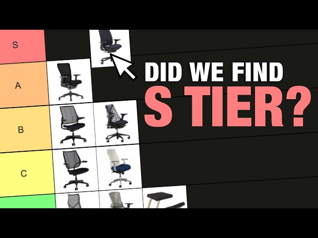Best Office Chair Tier List (15 MORE Chairs Ranked)