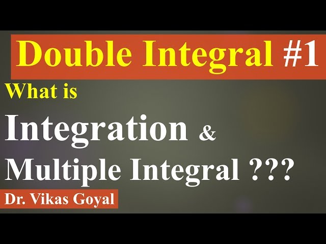 Double Integral #1 in Hindi (V.Imp.) | Multiple Integral | Integral Calculus | Engineering Maths