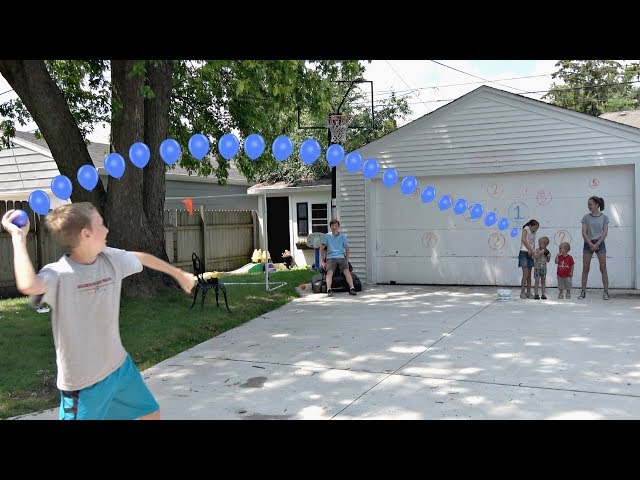 Water Balloon Throwing Challenge! | That's Amazing